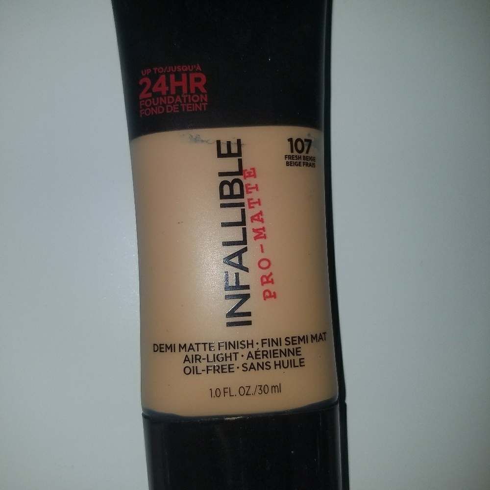 2 loreal foundations only used once